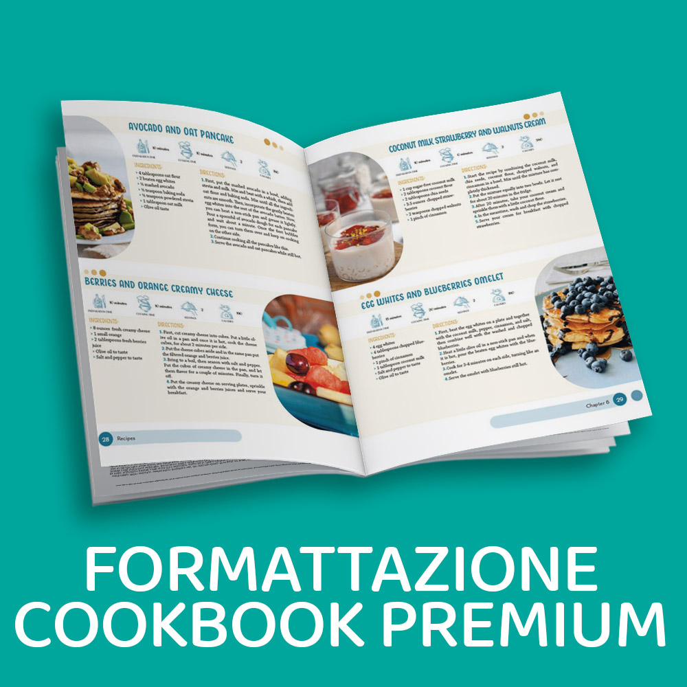 Formattazione Cookbook Premium